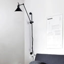 Axyaa Long-Barrel Rocker Rotating Wall Lamp for Bedroom and Living Room Reading Area