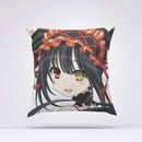 Axyaa Kurumi Pillowcases 45x45 Decorative Sofa Covers Anime Bedding Decor