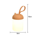 Axyaa LED Night Light USB Lamp Human Touch Control Bedroom Bedside Lighting