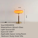 Axyaa Retro Art LED Desk Lamp for Living Room and Bedroom