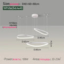 Axyaa Modern Black LED Pendant Light for Bedroom, Living Room, and Study