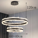 Axyaa Modern LED Pendant Dining Room Chandeliers Ceiling Light for Living Room