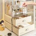 Axyaa Acrylic Makeup Organizer Drawer Lipstick Mask Cosmetics Storage Shelf