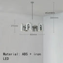 Axyaa Nordic U-Shaped LED Pendant Light for Restaurant, Living Room & Bedroom