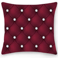 Axyaa Geometric Printed Pillowcase Double Sided Crystal Sofa Cushion Cover
