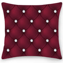 Axyaa Geometric Printed Pillowcase Double Sided Crystal Sofa Cushion Cover