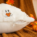 Axyaa Cute Ghost Plush Pillow Cover for Festive Living Room Decor