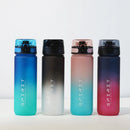 Axyaa Sports Water Bottle 1000ML Leak Proof Colorful Plastic Cup for Fitness & Travel