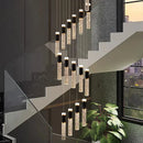 Axyaa LED Pendant Light Chandeliers for Modern Living & Dining Room Lighting