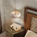 Axyaa Nordic Stone LED Pendant Lamp for Modern Living Room & Bedroom Decor