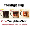 Axyaa Personalized Colour-Changing Magic Mug with Custom Photo