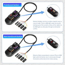 Axyaa Mechanical Cable Key Power Switch Set for Home Office PC Case