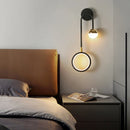 Axyaa Minimalist LED Wall Lamp Modern Living Room Study Bedside Lighting