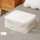 Axyaa Foldable Quilt Storage Bag - Dustproof Organizer for Wardrobe, Large Capacity