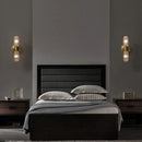 Axyaa Glass Rod LED Wall Light - Modern Bedroom Living Room Interior Lamp