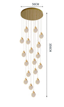 Axyaa Nordic Chandeliers for Dining Room, Hanging Lamps Ceiling Light Fixture