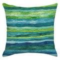 Axyaa Watercolor Waves Decorative Pillow Cover - Sofa, Bedroom, Car - Pattern Cushion Cover