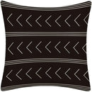 Axyaa Modern Black White Arrow Lines Pillowcase Linen Cushion Cover Home Decor