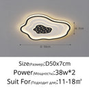 Axyaa Flower Ceiling Light White Black Blue Indoor Lighting Fixture