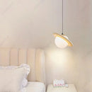 Axyaa LED Cream Wind Planet Hanging Lamp for Home Decor