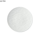 Axya Solid Color Ceramic Dinner Plate Set for Restaurant and Home Tableware