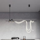 Axyaa Modern Silica Gel Tube Designer Chandelier for Home Decor