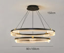 Axyaa LED Chandeliers for modern home decor and indoor lighting in living & dining spaces.