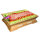 Axya Wooden Sushi Plate & Bread Platter - Double-Sided Creative Cooking Box