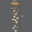 Axyaa Modern LED Chandeliers for Dining Room Pendant Lights Ceiling Lamp