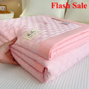 Axyaa Summer Cool Quilt Solid Color Lightweight Single Double Upgrade