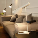 LED Corner Floor Lamp Designer Arne Jacobsen Modern Study Living Room Bedroom Lighting by Axyaa
