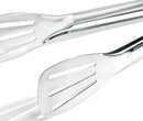 Axya Stainless Steel Food Tongs: BBQ & Kitchen Cooking Tools