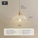 Axyaa Glass Chandelier Pendant Lights - Nordic Style Hanging Lighting for Home and Commercial Spaces