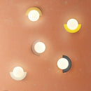 Axyaa Modern Macaron Wall Lamp: Minimalist Night Light for Indoor Home Decoration