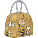 Axyaa Cartoon Dog Insulated Lunch Tote Bag - Large Capacity Thermal Lunch Box
