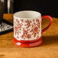Axyaa Ceramic Ins Mug Set, Couple Coffee Cups, Creative Milk Cup, Home Water Bottle