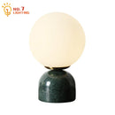 Axyaa Marble Table Lamp LED G9 Simple Designer Desk Light Luxury Atmosphere Home Decor