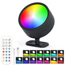 Axyaa Wireless LED Spotlight Wall Lamp with Remote Control for Bedroom Decor