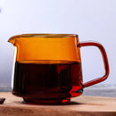 Axyaa Glass Tea Mug with Spout, Heat-Resistant, Solid Color Home Tableware
