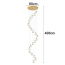 Axyaa Crystal Chandelier Ceiling Light Luxury Modern Pendant Lamp Living Room Bedroom Lighting