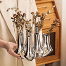 Axyaa Coral Reef Ceramic Abstract Vase for Multi Mouth Flower Arrangement