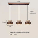 Axyaa Retro American Pendant Light for Bar Counter and Study Room