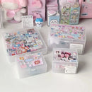Axyaa Kpop Photocard Storage Box: Transparent Organizer for Idol Photo Collection