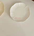 Axyaa Ceramic Dining Plates Set - High-End & Exquisite Breakfast Dessert Tea Plates