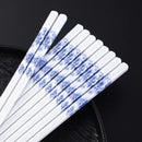 Celadon Chopsticks Set by Axyaa: High-grade, Non-slip, Heat-resistant Chinese Tableware
