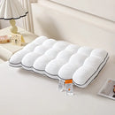Axyaa Cloud Bread Pillow Core: Soft & Elastic Feather Velvet, Machine Washable