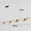 Axyaa LED Chandelier for Modern Living and Dining Room Lighting