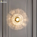 Axyaa Nordic Indoor LED Wall Sconce Lamp for Home Bedroom Decoration