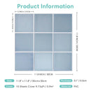Axyaa 3D Decorative Tile Stickers, Self-adhesive Wall Stickers for Kitchen & Bathroom