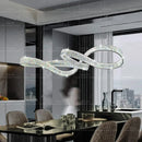 Axyaa Crystal Chandelier - Luxury Living Room Dining Ceiling Light